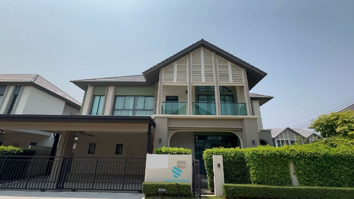 ขายบ้านนนทบุรี บางใหญ่ บางบัวทอง : 🔥ขายขาดทุน!!!บ้านมุม build in พร้อม 3ที่จอด🔥🔥4 ห้องนอน หั่นราคา 13.99 MB 🔥🔥บางกอก บูเลอวาร์ด เวสต์เกต 