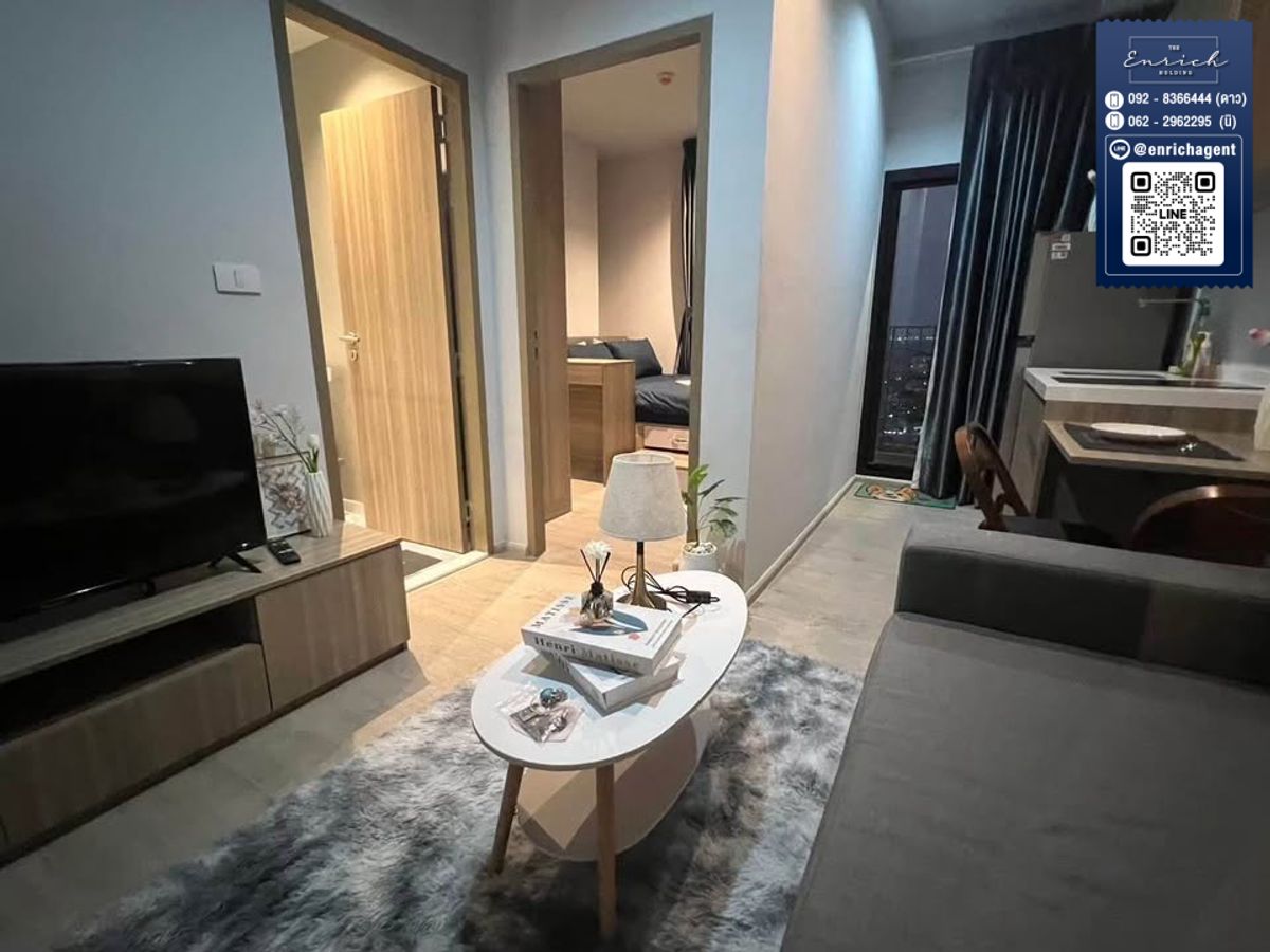 For RentCondoThaphra, Talat Phlu, Wutthakat : 💙 ALTITUDE UNICORN SATHORN -THA PhRA, new corner room, beautiful view, BTS, Talat Phlu 💙 Tel. 062-2962295 Ni // LINE ID: @enrichagent