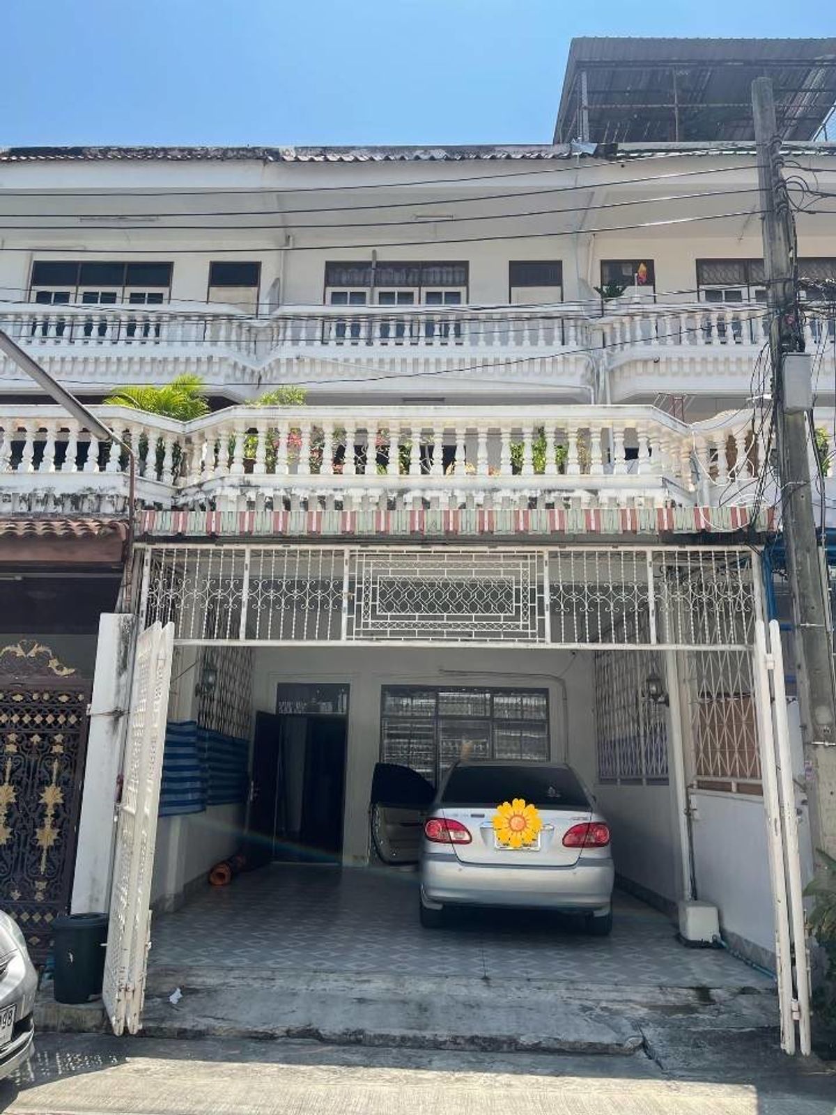 For RentTownhomeRatchadapisek, Huaikwang, Suttisan : Rent a 4 -story townhouse, 7 bedrooms in the heart of Huai Khwang, near MRT Sutthisan 🏬 💸 Only 60,000 baht/month