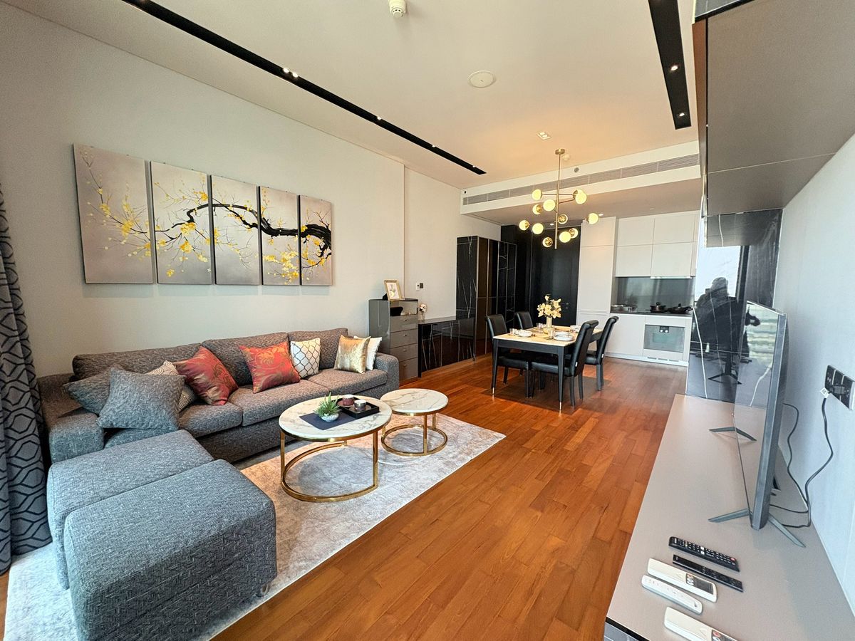 ให้เช่าคอนโดวงเวียนใหญ่ เจริญนคร : LTHC12128 – Banyan Tree Residences Riverside FOR RENT Size 79 sqm. 1 bed 1 bath Near BTS Khlong San Station ONLY 70K/Month