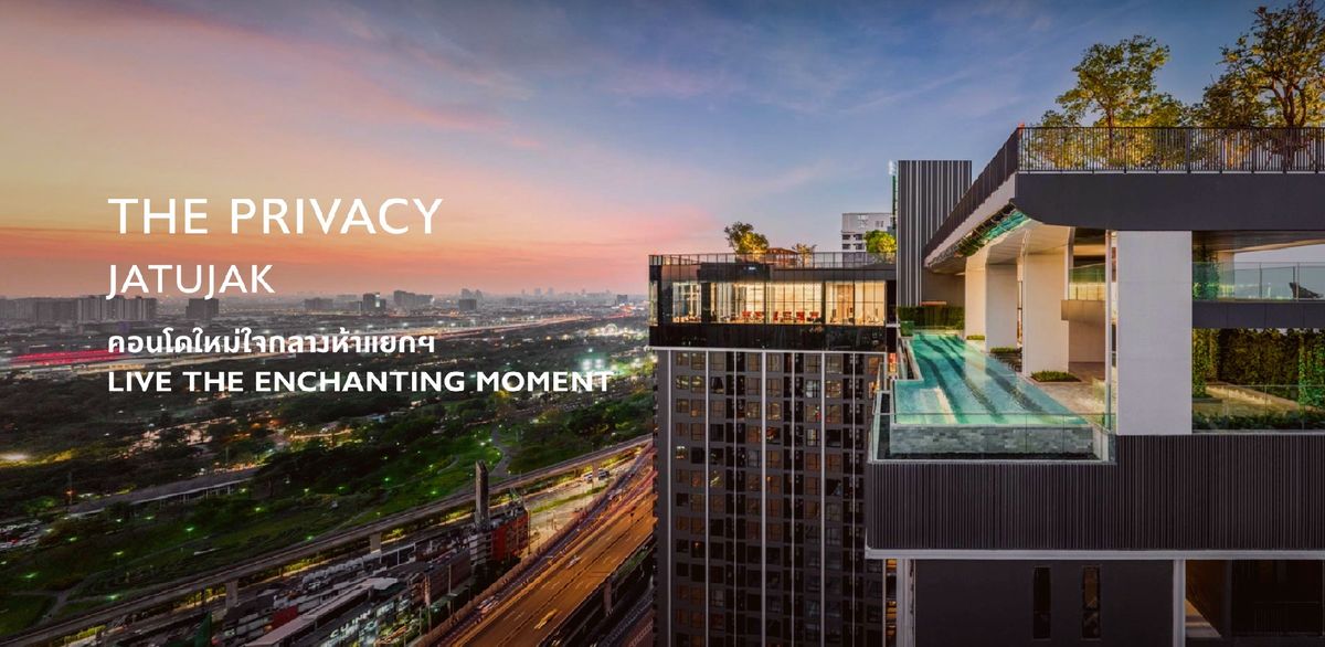 For SaleCondoSapankwai,Jatujak : The Privacy Jatujak Condo with five Lat Phrao Location is the owner of the panoramic view. Accepting more than 700 rai of Chatuchak Park