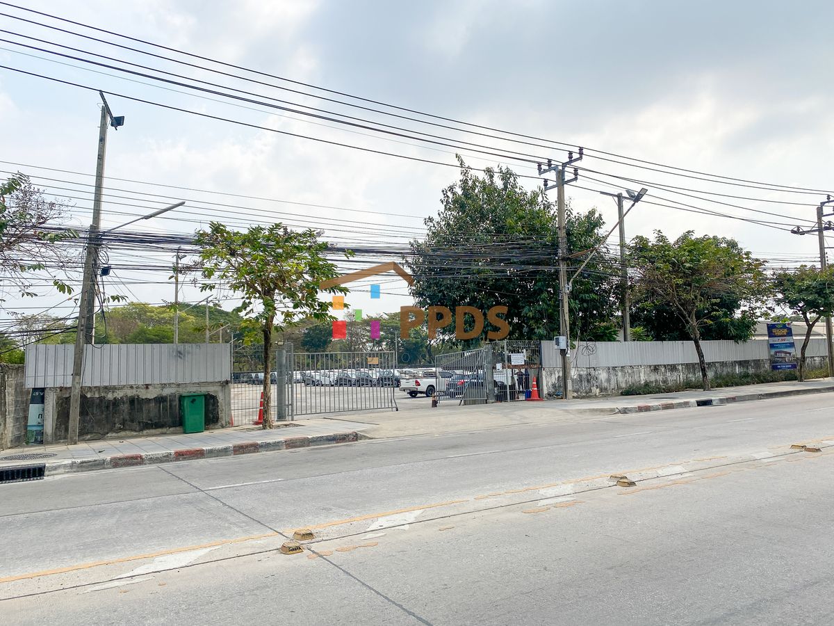 For SaleLandSeri Thai, Ramkhamhaeng Nida : Land for sale on the main road 2, Prawet District, 4 Rai