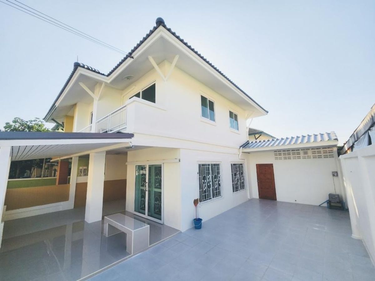 ขายนนทบุรี บางใหญ่ บางบัวทอง : รหัสทรัพย์ N046 ขายบ้าน หมู่บ้านพฤกษา 18 บ้านสวย รีโนเวทใหม่ทั้งหลัง