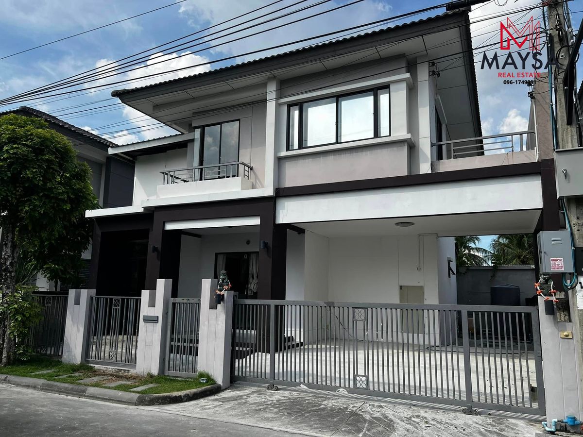 ให้เช่าลาดกระบัง สุวรรณภูมิ : 🏡 ให้เช่าบ้านแฝดขนาดใหญ่ ซอย กิ่งแก้ว 19   ✈️ ใกล้สนามบินสุวรรณภูมิ 10 กม เฟอร์นิเจอร์และเครื่องใช้ไฟฟ้าครบ พร้อมเข้าอยู่  ✅✅ 🐶🐱 สามารถเลี้ยงสัตว์เล็กได้ 🐶🐱