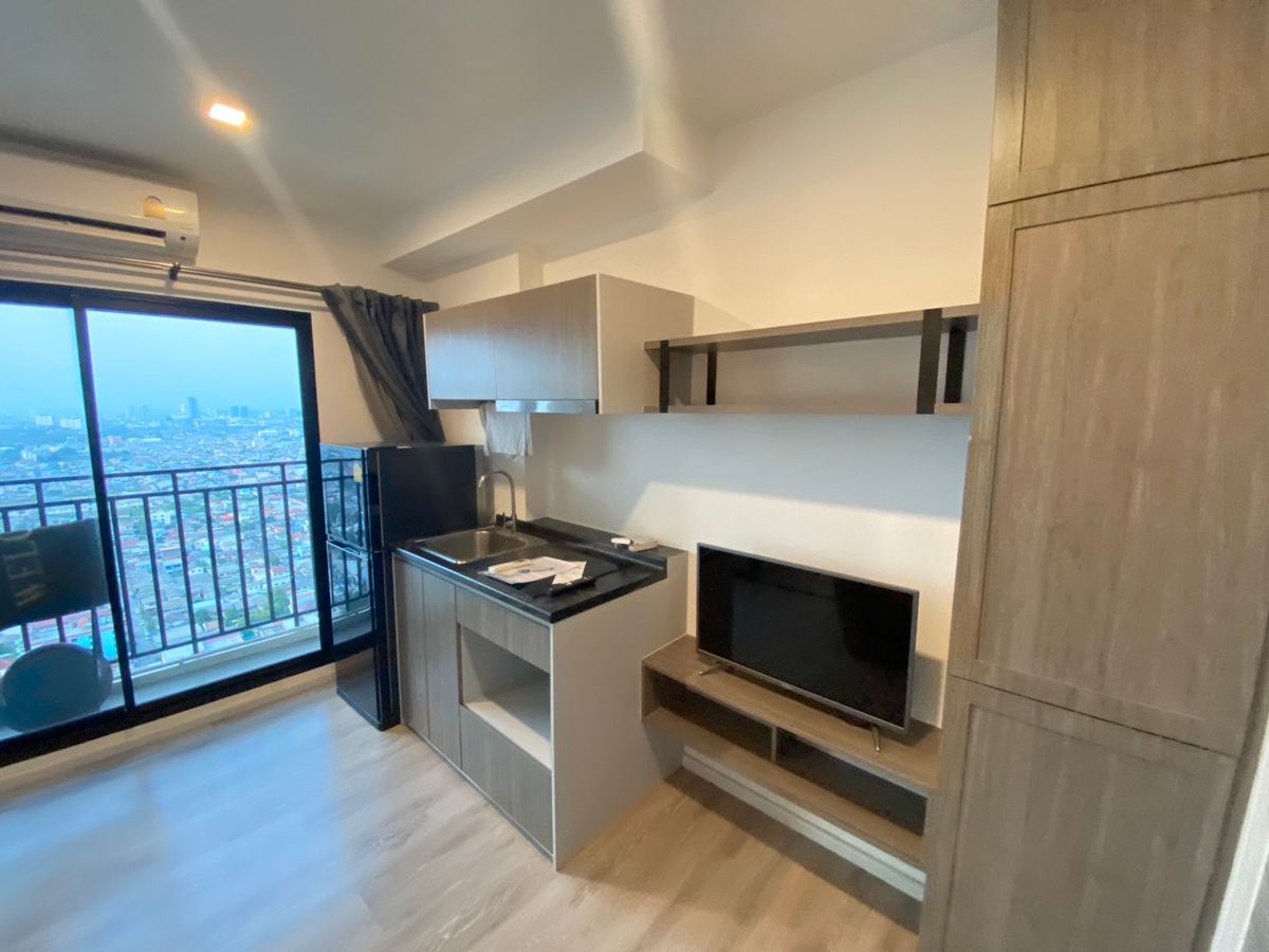 ให้เช่าคอนโดสมุทรปราการ สำโรง : ให้เช่า 🔥 Kensington Sukhumvit - Theparak 🔥 เฟอร์นิเจอร์ และ เครื่องใช้ไฟฟ้าครบ ใกล้ MRT ทิพวัล