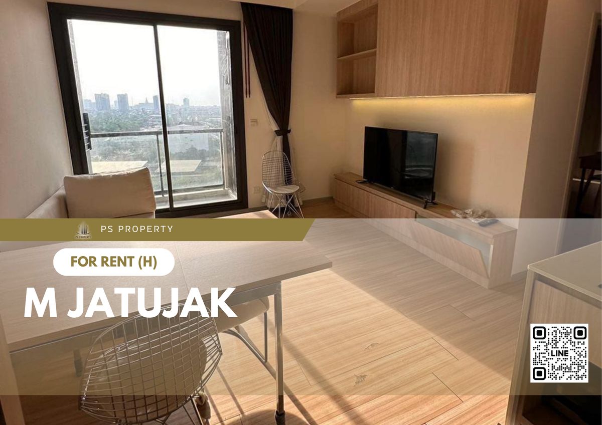 For RentCondoSapankwai,Jatujak : For rent ✨ M Jatujak ✨ 🐈 pet friendly 🐕 Fully furnished and equipped, near BTS Mo Chit
