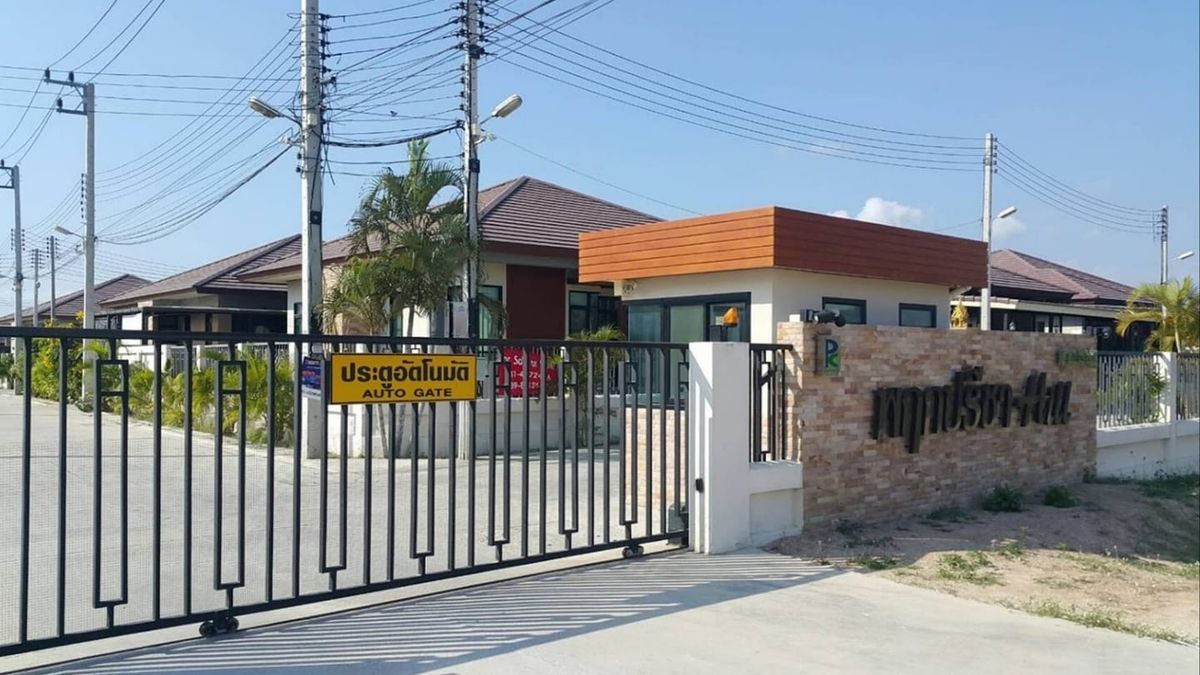 ขายบ้านชะอำ เพชรบุรี : บ้านเดี่ยวชั้นเดียว พฤกปรีชาHill ชะอำ / 3นอน 2น้ำ เนื้อที่ 59.5 ตร.ว. เฟอร์ครบพร้อมอยู่