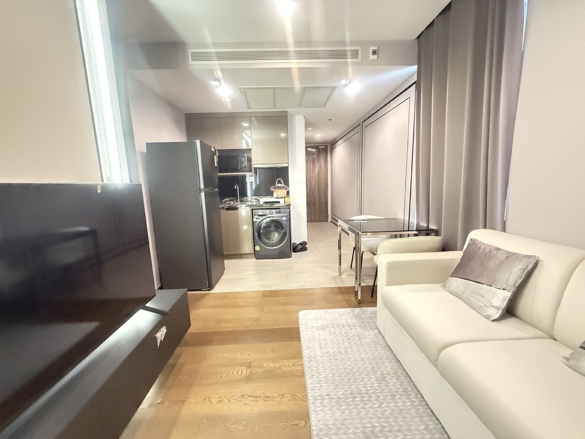 ให้เช่าคอนโดสุขุมวิท อโศก ทองหล่อ : 📍ด่วน ห้องไม่ร้าว สภาพเนี๊ยบปกติดี New room For Rent (Available, Ready to move in)👉  Ideo Q Sukhumvit 36  By Ananda Development ▪️Usable space: 50 Sqm.▪️Type: 2Bedrooms 1Bathroom▪️Rent 50,000Baht/month▪️Fully Furnished ▪️Floor 9