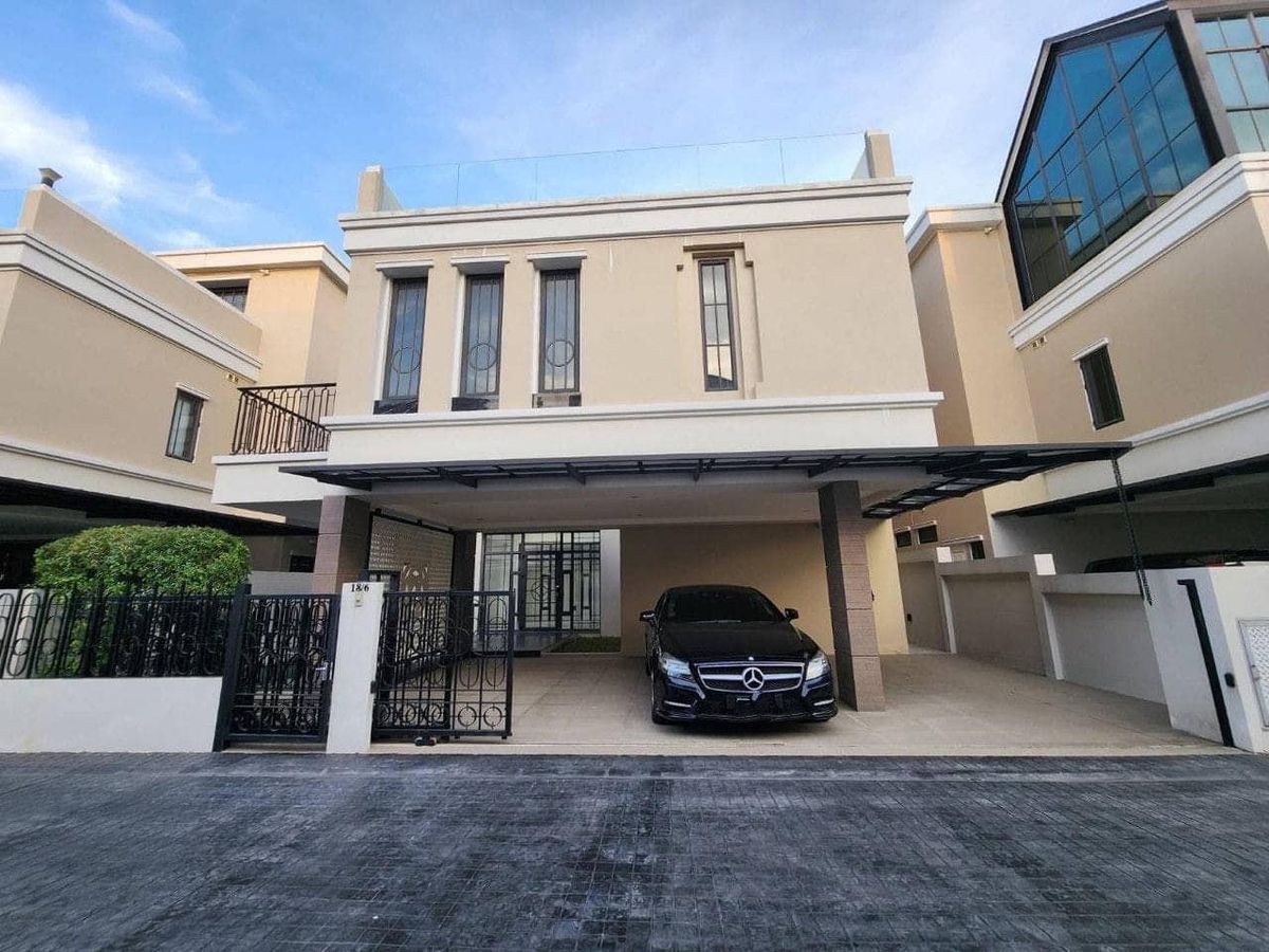 For SaleHouseLadprao, Central Ladprao : Luxury detached house Private project, only 8 houses, Altitude Mastery, Phahonyothin 24