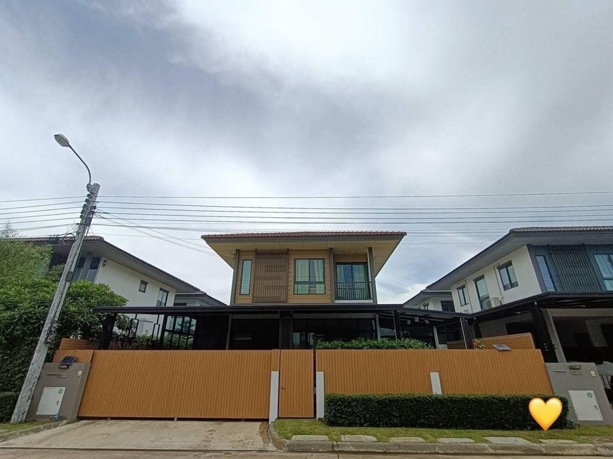 For RentHouseNawamin, Ramindra : Rent a detached house, Habitia, Orbit Hathairat, near Marua Market. ✨ 💥 Rental 29,500 baht/month (not included in the central fee) 💥