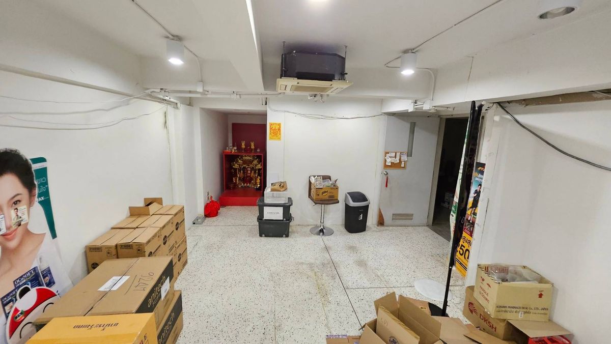 ให้เช่าอาคารพาณิชย์เยาวราช บางลำพู : ให้เช่าอาคารพาณิชย์ 2คูหา 5 นาที-MRTวัดมังกร (N.1235)