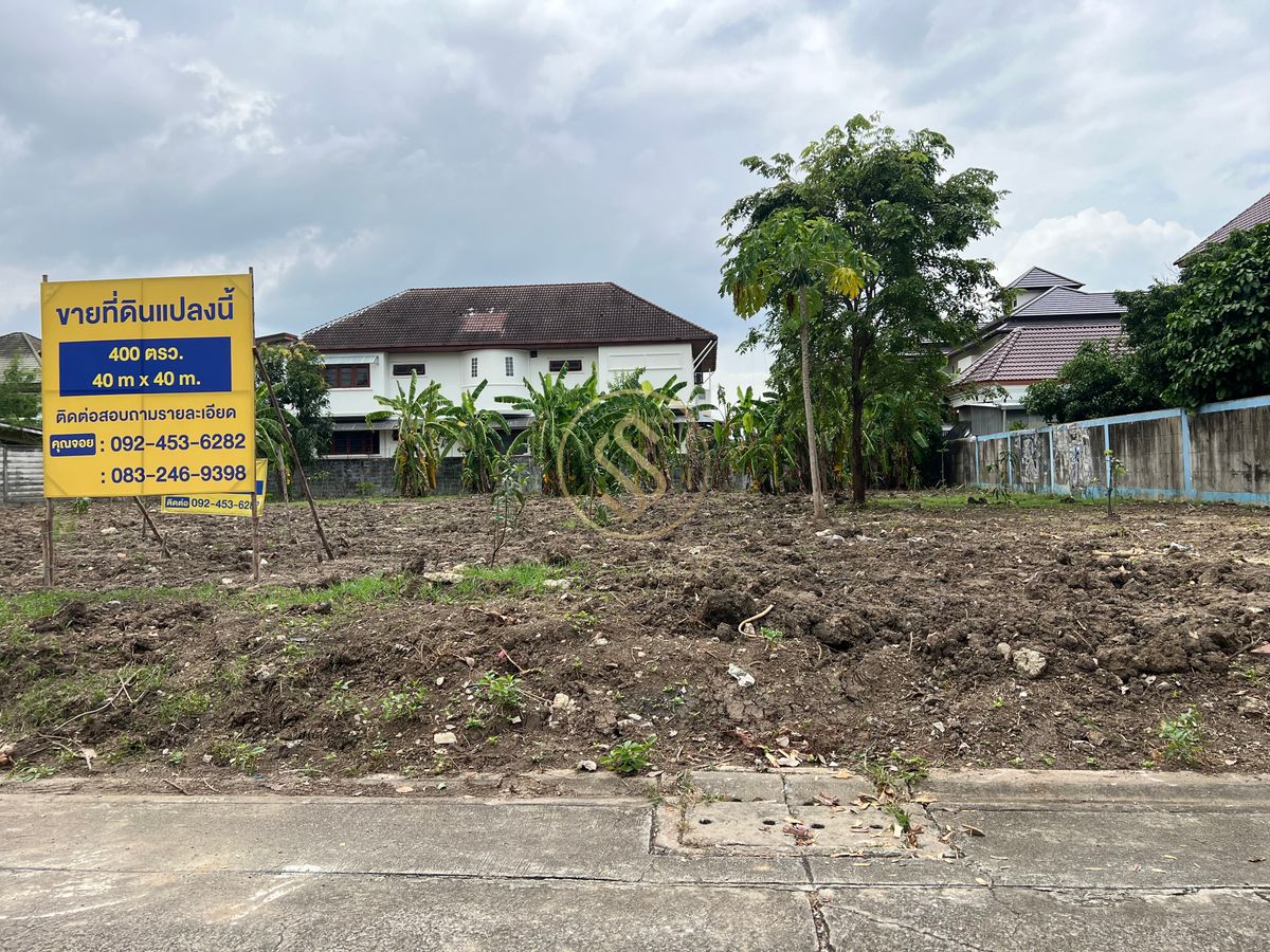 ขายที่ดินอ่อนนุช อุดมสุข : ขายที่ดินแปลงสวย ถมเเล้วขนาด 400 ตารางวา หมู่บ้านวรบูลย์ อ่อนนุช 44 สุขุมวิท 77