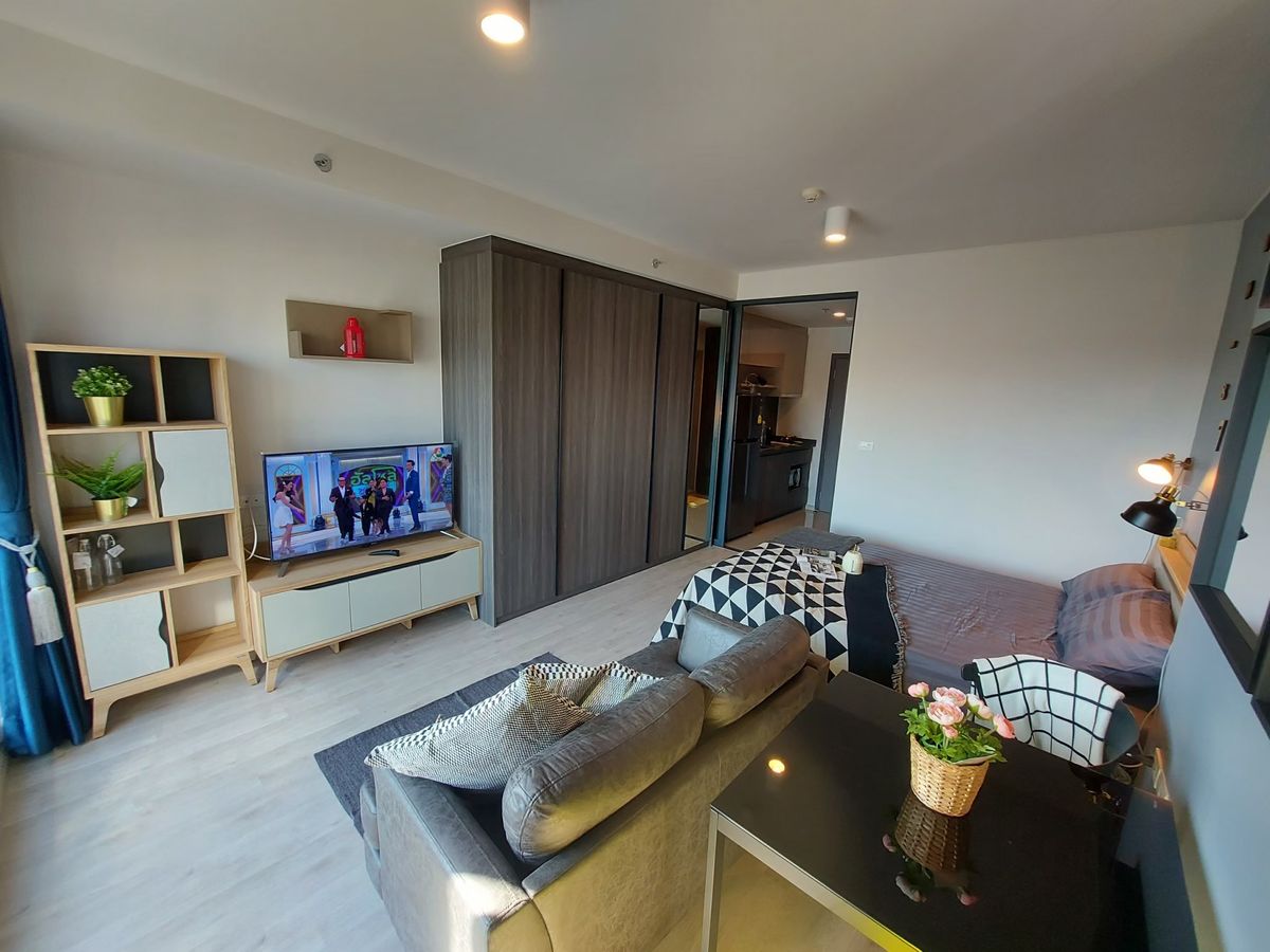 For RentCondoRatchadapisek, Huaikwang, Suttisan : Rent IDEO Ratchada-Suttthisan (IDO Ratchada-Sutthisan), a new condo near MRT Sutthisan 400 m #ning0003
