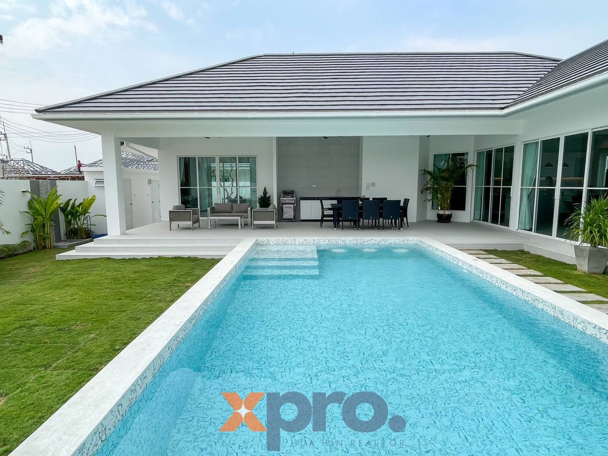 For SaleHouseHuahin, Prachuap Khiri Khan, Pran Buri : 𝐌𝐨𝐝𝐞𝐫𝐧 𝐇𝐨𝐮𝐬𝐞 𝐃𝐞𝐬𝐢𝐠𝐧 𝐏𝐨𝐨𝐥🏊 𝐏𝐨𝐨𝐥🏊 𝐏𝐨𝐨𝐥🏊