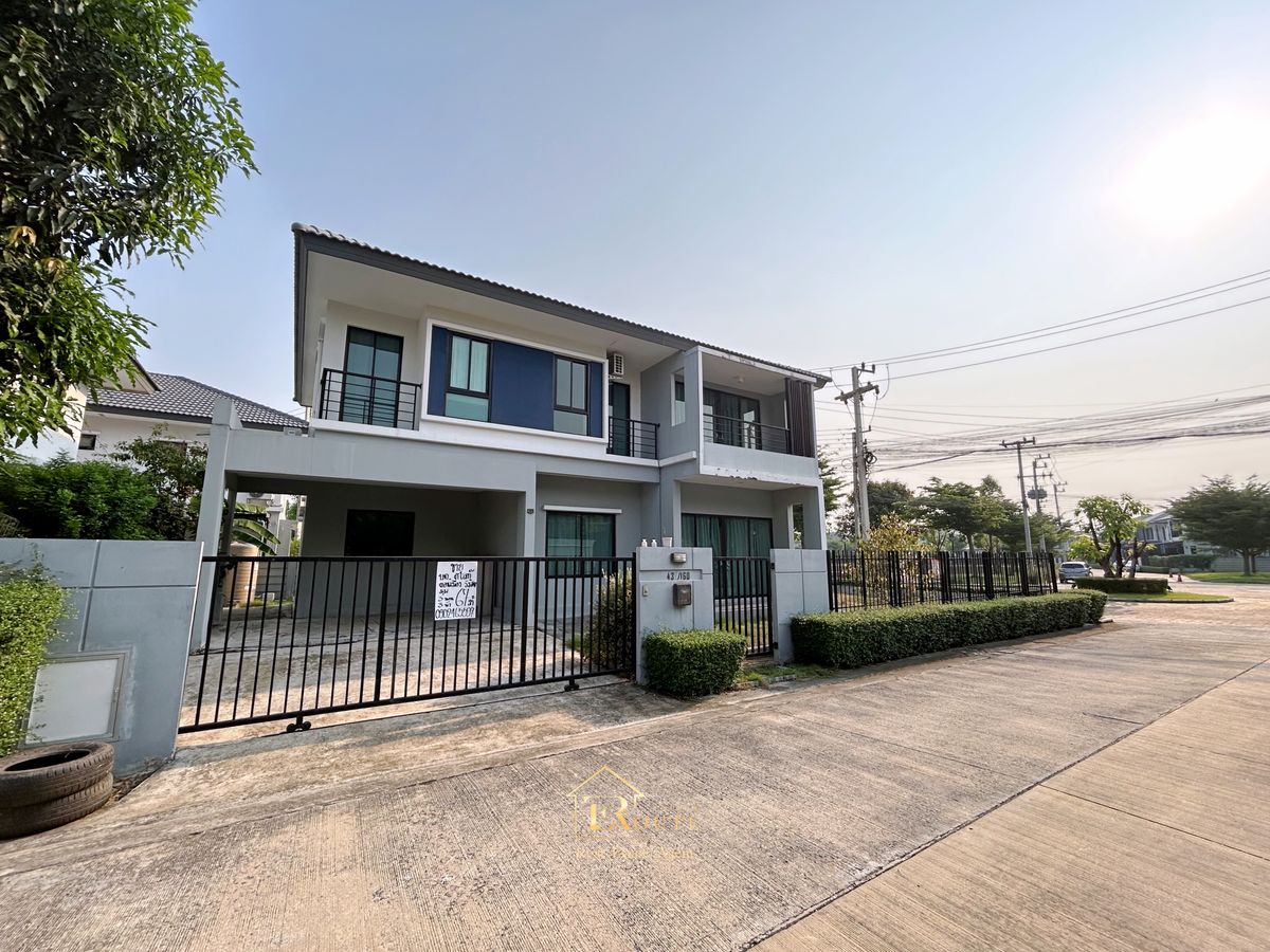 For SaleHousePathum Thani,Rangsit, Thammasat : House for sale in Don Mueang-Rangsit, near Mueang Ek, Rangsit University, behind the edge of 67 sq.w., ready