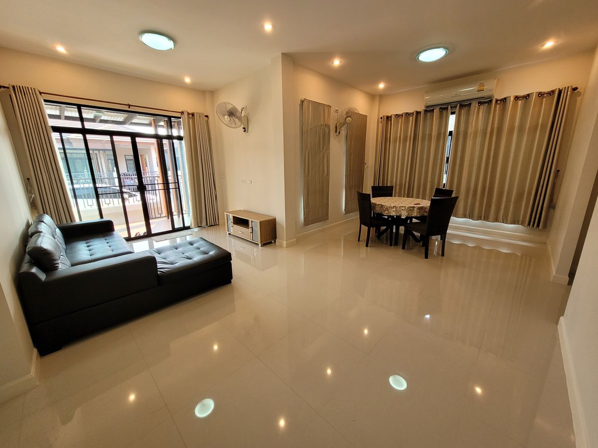 ขายบ้านชะอำ เพชรบุรี : บ้านเดี่ยวชั้นเดียว พฤกปรีชาHill ชะอำ / 3นอน 2น้ำ เนื้อที่ 59.5 ตร.ว. เฟอร์ครบพร้อมอยู่