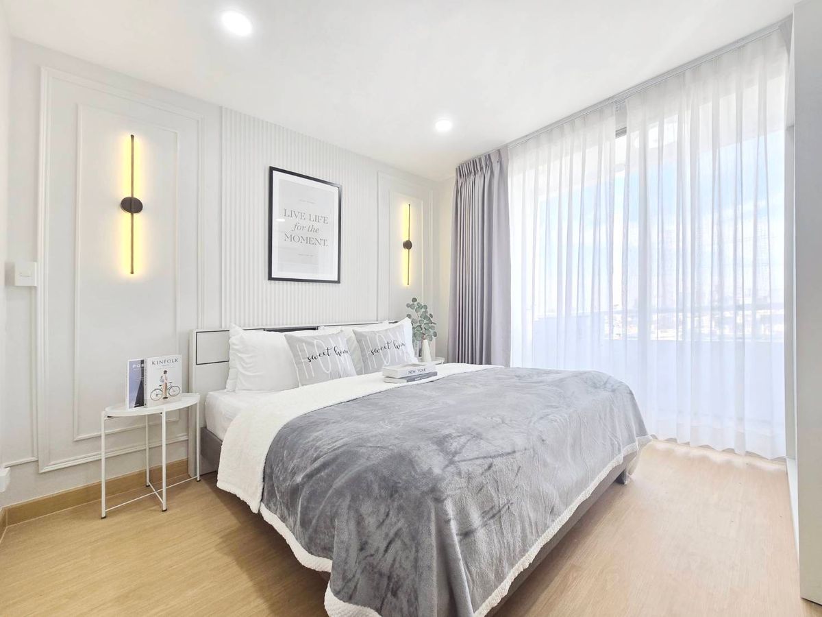 For SaleCondoRatchadapisek, Huaikwang, Suttisan : Condo Ratchada near me 🔍🏙 Very big room, 2 bedrooms ✌️🤗 & quot; Ratchada Orchid & quot;