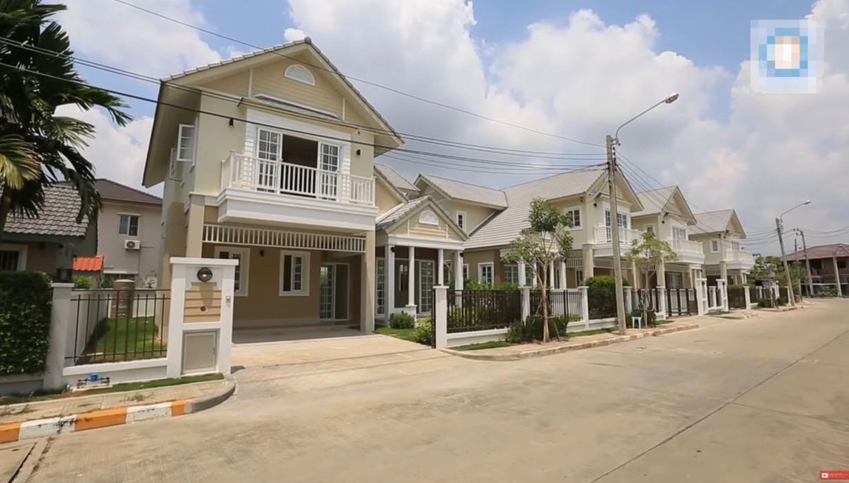 ขายบ้านนวมินทร์ รามอินทรา : บ้านเดี่ยวหรู หมู่บ้านเนเบอร์โฮม ธารารมณ์ ถ.สายไหม เขตมีนบุรี