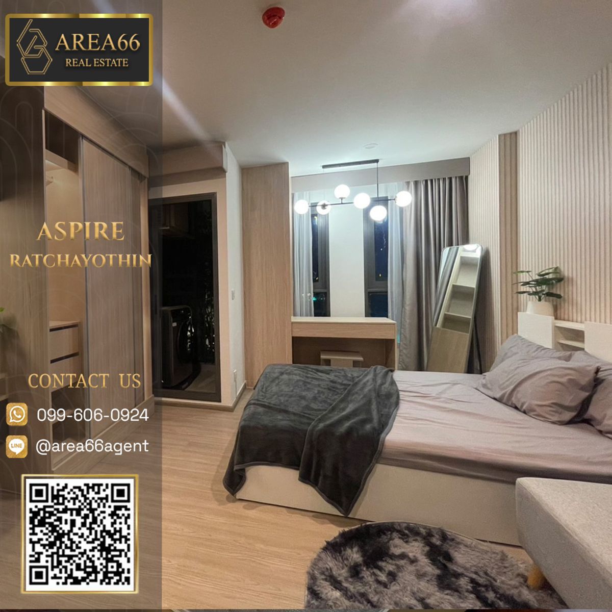 For SaleCondoKasetsart, Ratchayothin : 🔥 For sale !! ASPIRE Ratchayothin Condo