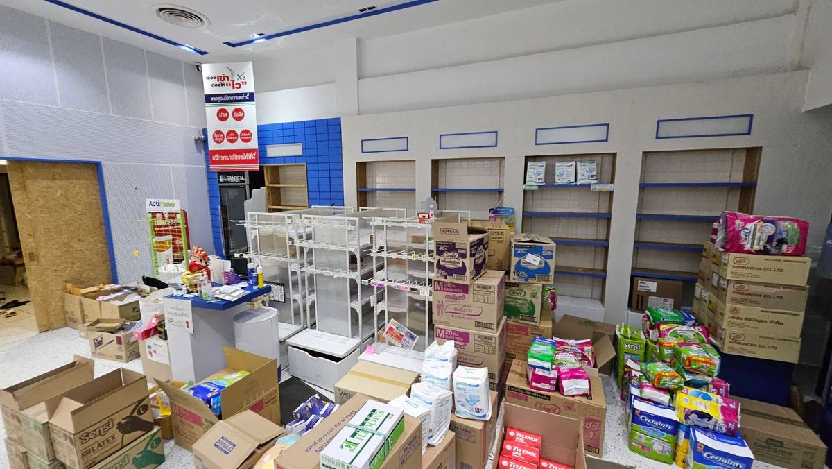 ให้เช่าอาคารพาณิชย์เยาวราช บางลำพู : ให้เช่าอาคารพาณิชย์ 2คูหา 5 นาที-MRTวัดมังกร (N.1235)