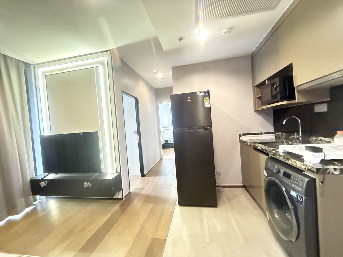 ให้เช่าคอนโดสุขุมวิท อโศก ทองหล่อ : 📍ด่วน ห้องไม่ร้าว สภาพเนี๊ยบปกติดี New room For Rent (Available, Ready to move in)👉  Ideo Q Sukhumvit 36  By Ananda Development ▪️Usable space: 50 Sqm.▪️Type: 2Bedrooms 1Bathroom▪️Rent 50,000Baht/month▪️Fully Furnished ▪️Floor 9