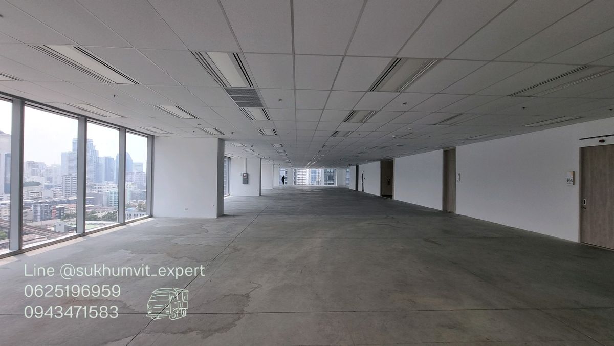 ให้เช่าสำนักงานนานา : (Bts นานา) ให้เช่า ออฟฟิศ โมเดิรน 1,693 ตารางเมตร (เหมา floor) ราคา 950 บาท/ตารางเมตร