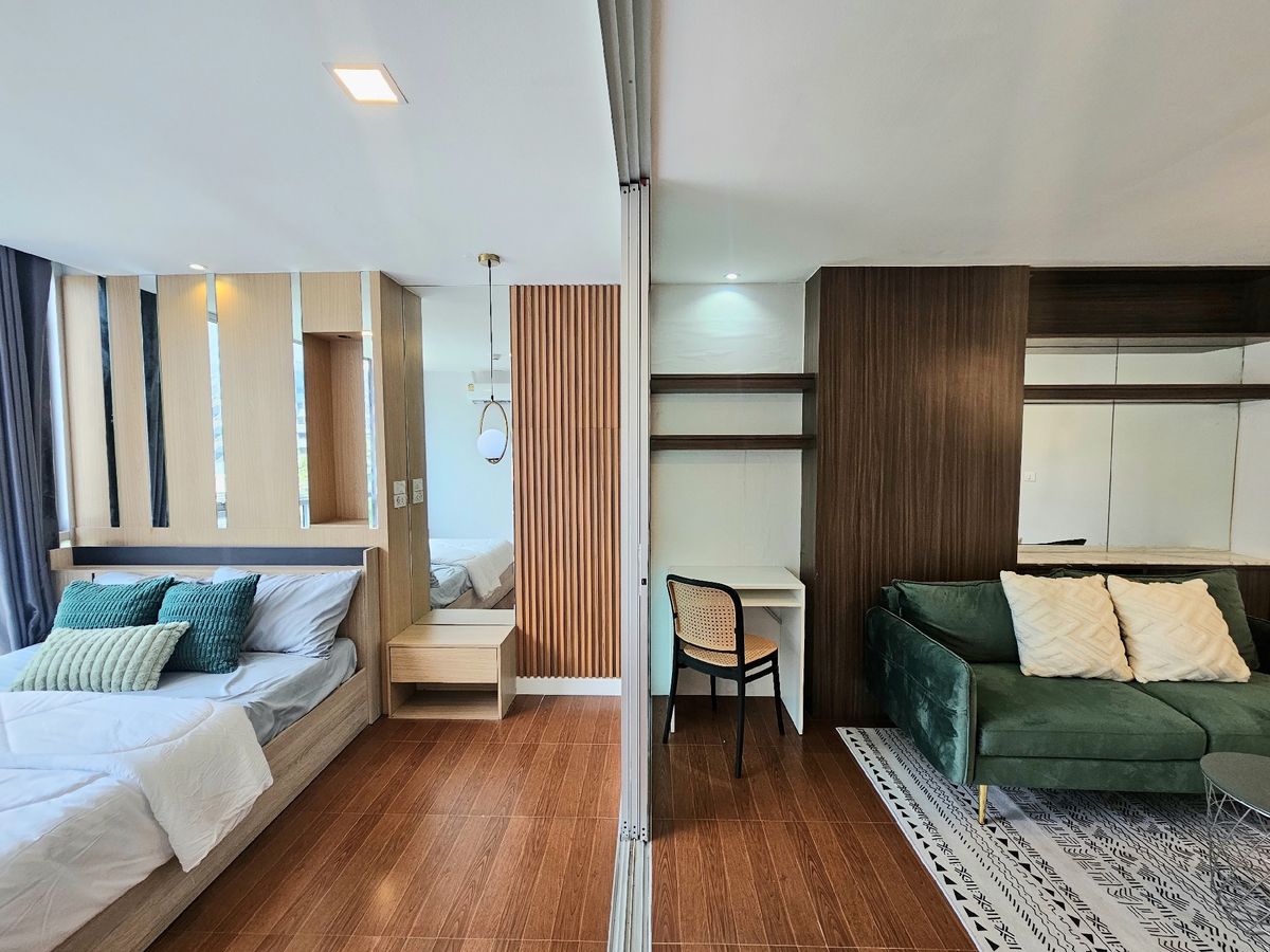 For SaleCondoRamkhamhaeng, Hua Mak : Condo for sale, 30 sq.m. width, starting at 6,000 baht.