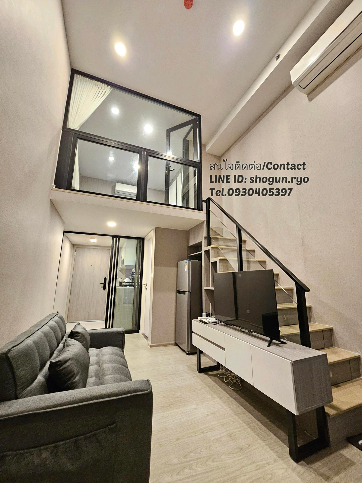 ให้เช่าคอนโดเสรีไทย-นิด้า : 🚝💯✨ ให้เช่าด่วน! Duplex หรู 2 ชั้น 16,000/ด. เพดานสูง กั้นห้องนอน วิวดี ไม่ร้อน✨Origin Plug and Play Ramkhamhaeng Triple Station ใกล้เดอะมอลล์บางกะปิ 🔥🔥