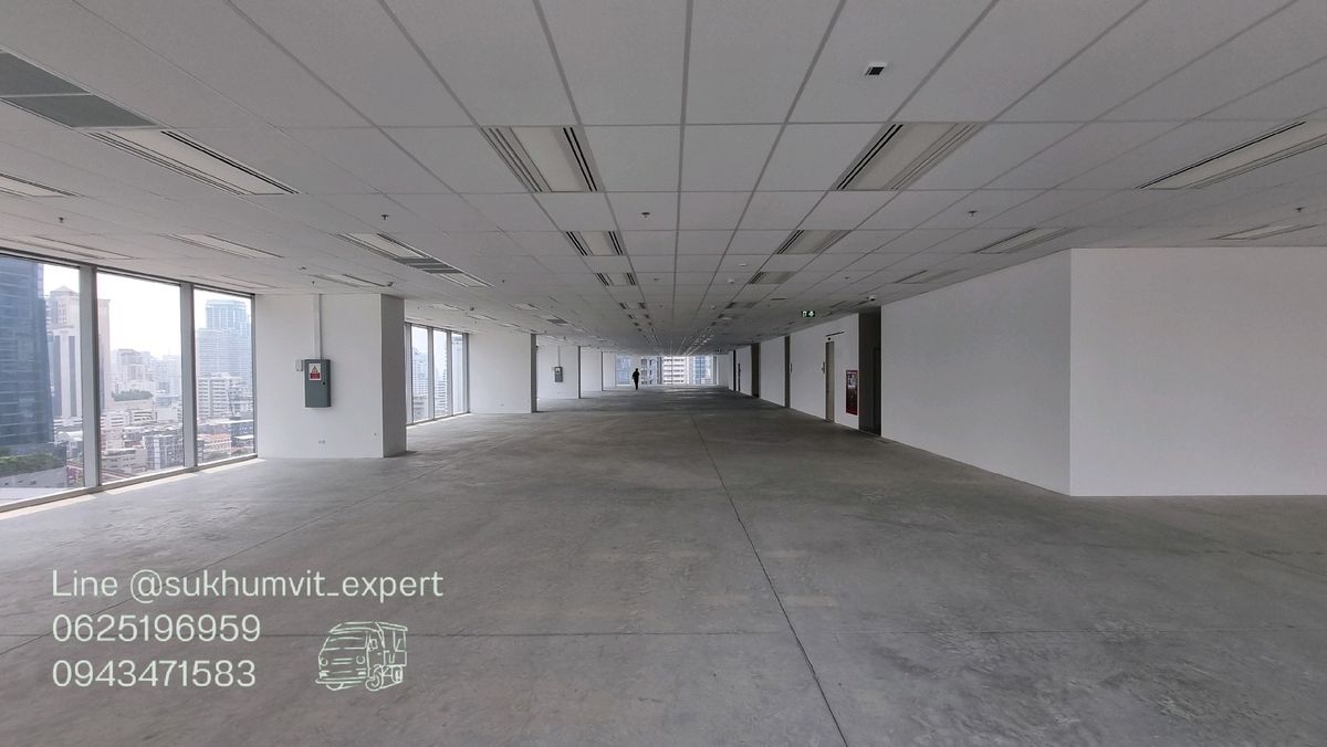 ให้เช่าสำนักงานนานา : (Bts นานา) ให้เช่า ออฟฟิศ โมเดิรน 1,693 ตารางเมตร (เหมา floor) ราคา 950 บาท/ตารางเมตร