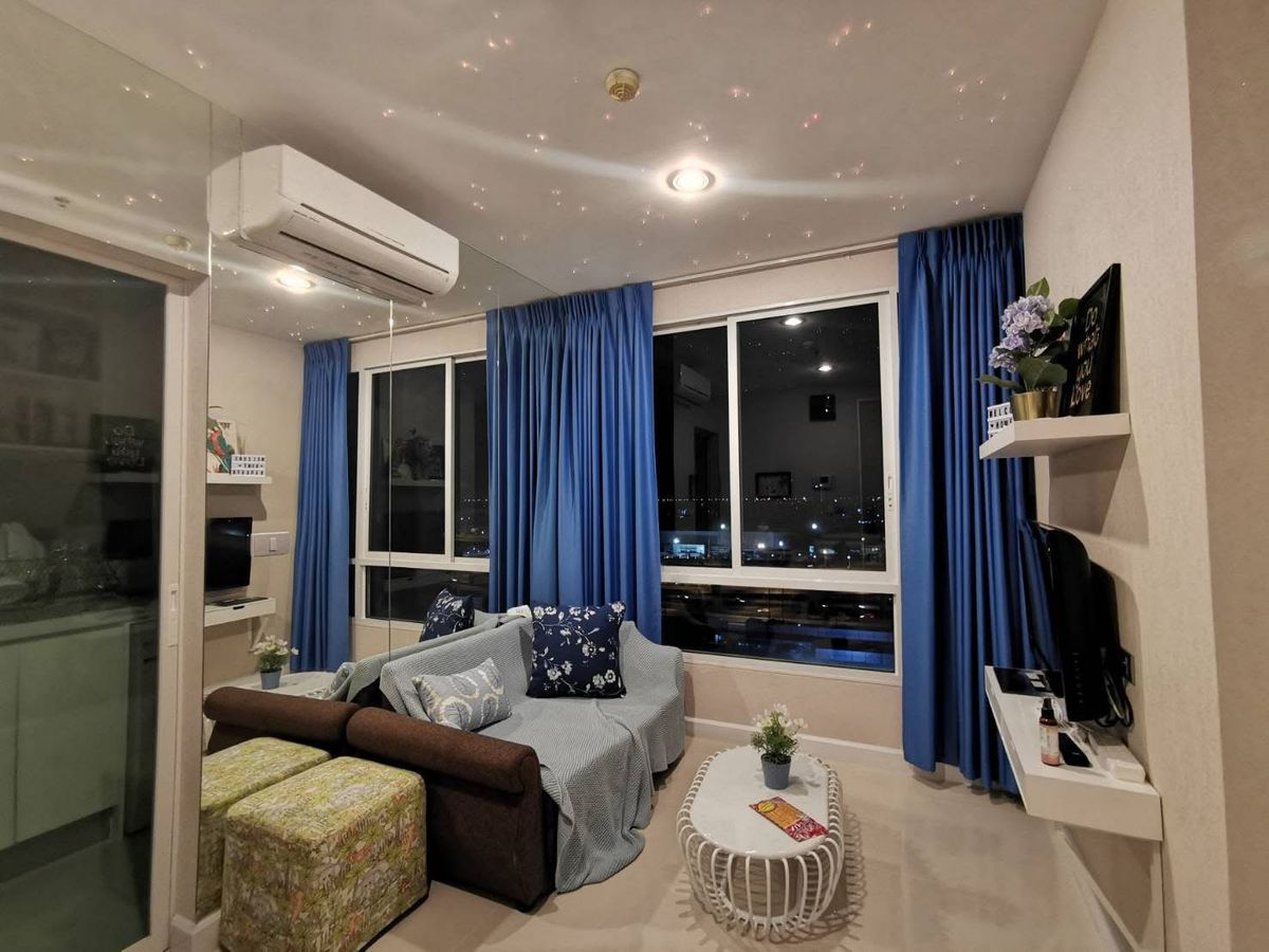 For RentCondoOnnut, Udomsuk : For rent 📍 The Sky Sukhumvit 📍 near BTS Udomsuk, complete with furniture and appliances