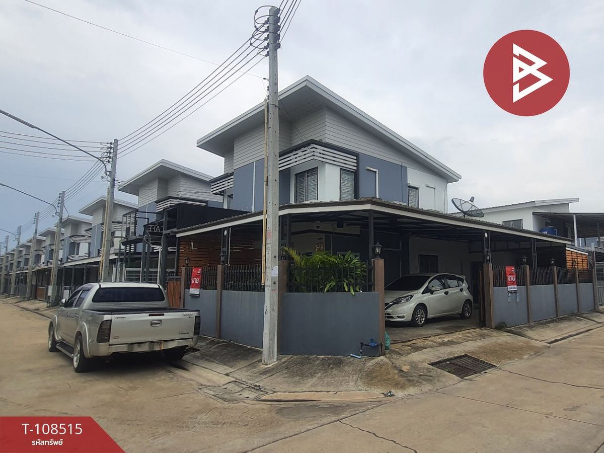 For SaleHouseChachoengsao : Twin house for sale, community housing project and Chachoengsao Community (Length 1) Chachoengsao