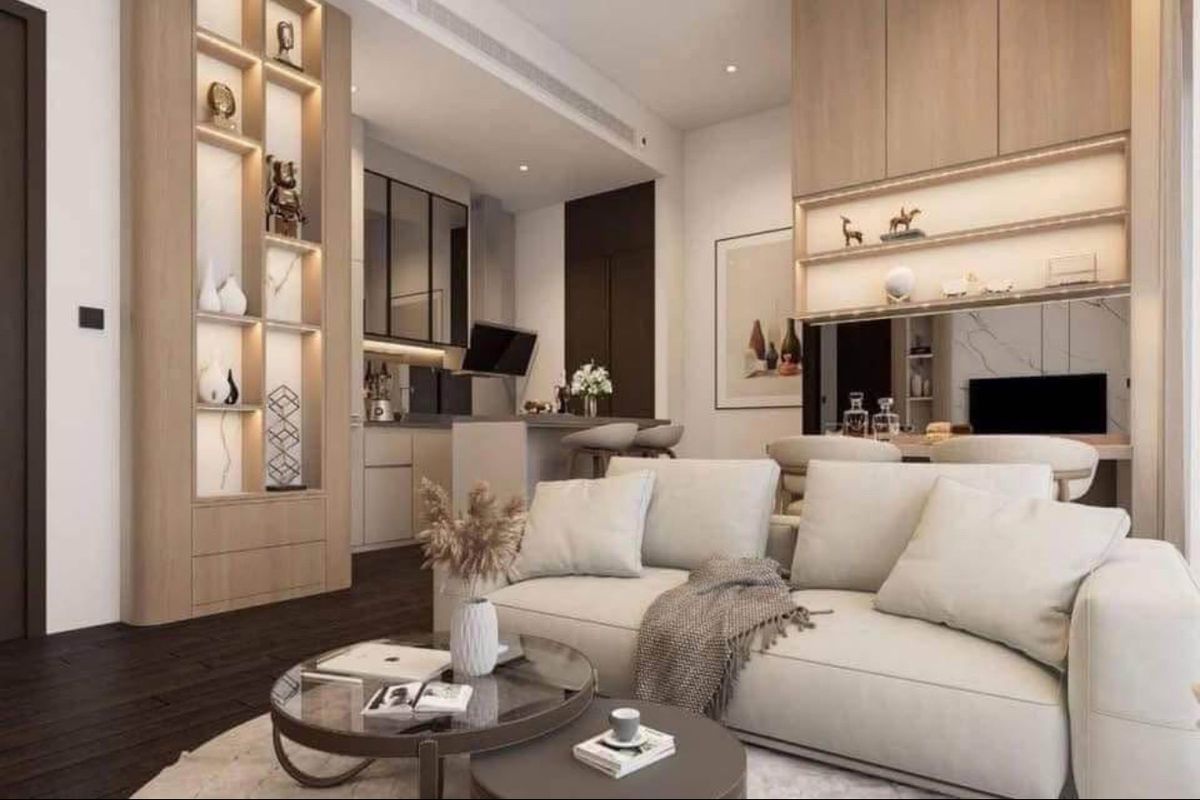 ให้เช่าคอนโดสุขุมวิท อโศก ทองหล่อ : Rental : Park Origin Thonglor • 2 Bedroom 2 Bathroom • Size : 66 S.qm • High  Floor 