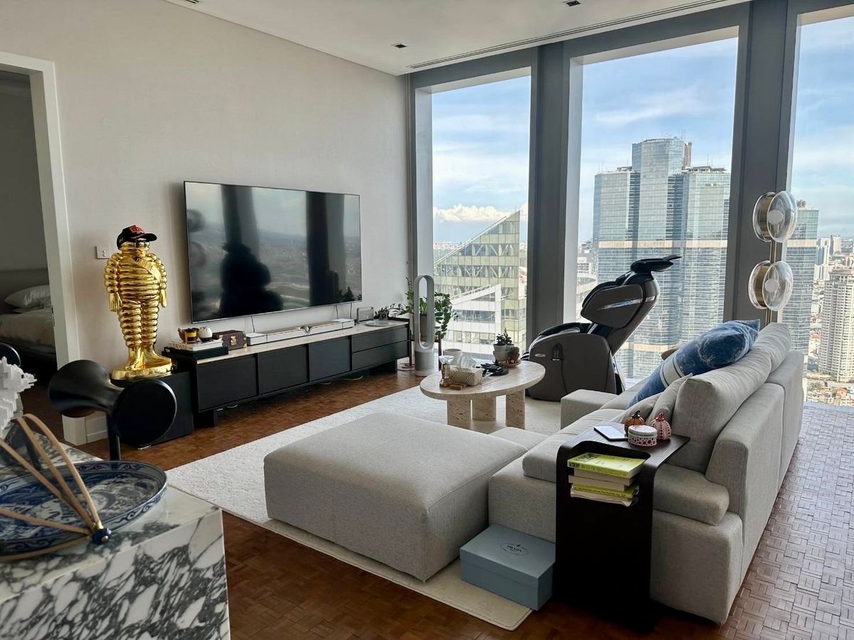 For SaleCondoSathorn, Narathiwat : Sell with tenant til March 27
2 Bedroom Luxury Condo for Rent and Sale at The Ritz-Carlton Residences Bangkok near BTS Chong Nonsi