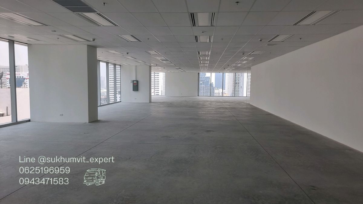 ให้เช่าสำนักงานนานา : (Bts นานา) ให้เช่า ออฟฟิศ โมเดิรน 408 ตารางเมตร ราคา 950 บาท/ตารางเมตร