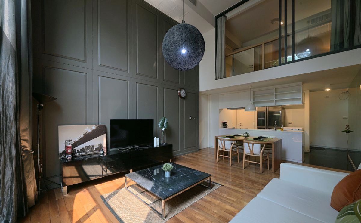 ขายคอนโดสุขุมวิท อโศก ทองหล่อ : For Sale : Siamese Gioia Duplex 3Bed3Bath 137.5 sqm Private balcony 