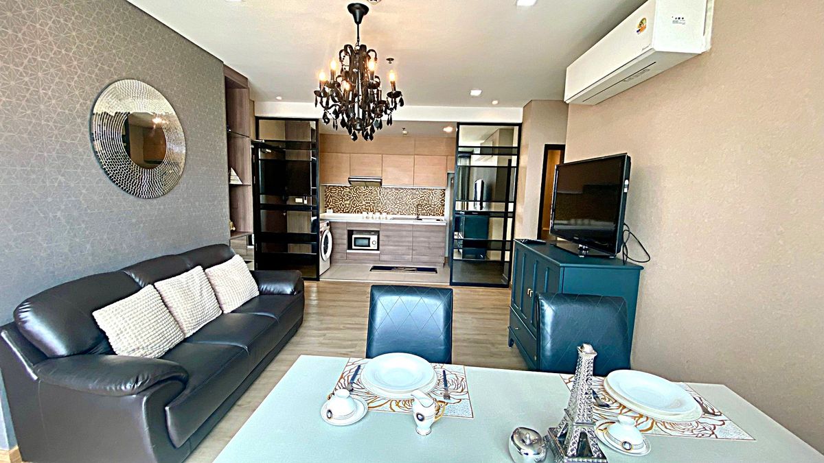 For RentCondoOnnut, Udomsuk : 2 bed 2 bath 80 sqm condo at Le Luk for rent 48,000THB per month, Sukhumvit 71, BTS Phra Khanong