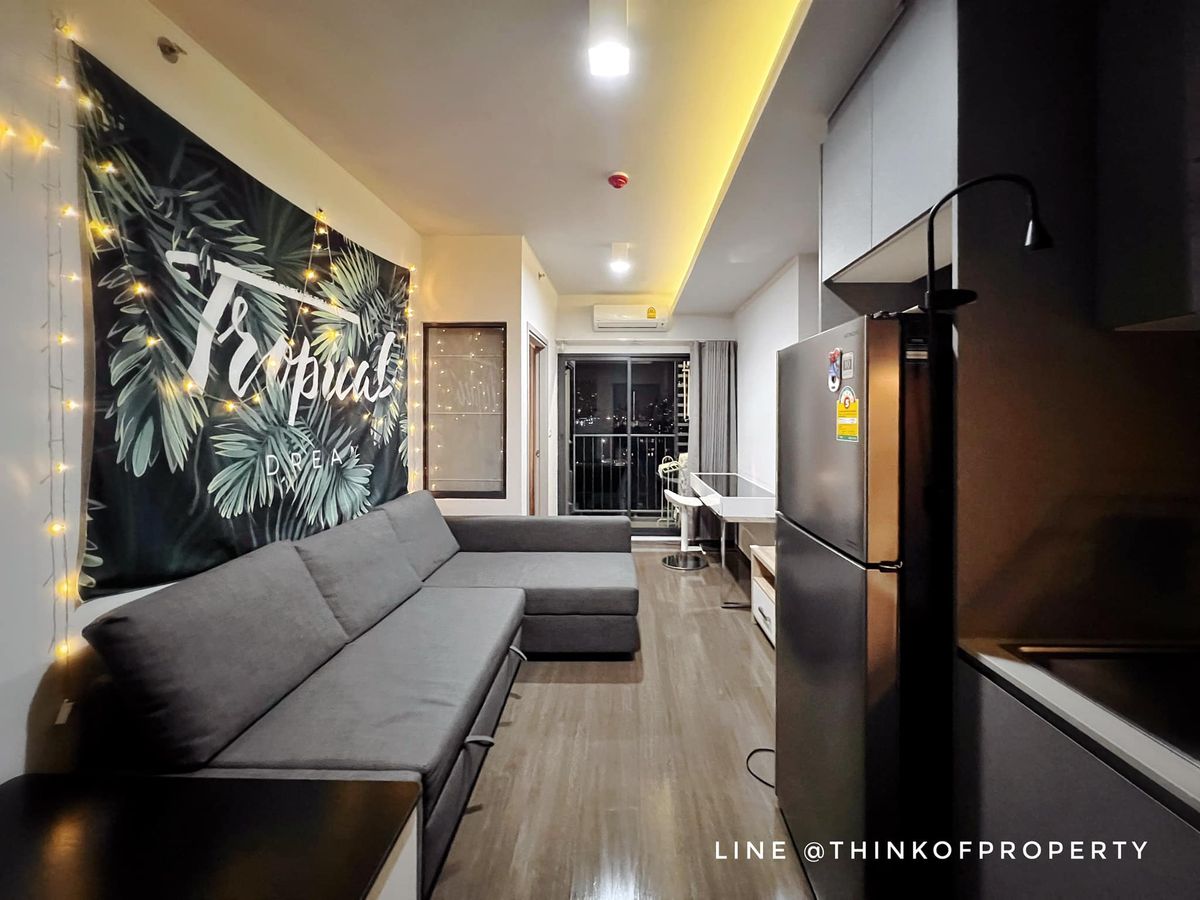 For RentCondoOnnut, Udomsuk : 🔥 For [Rent] 🔥  [ Ideo S93 ] - [ 1 Bedroom ] / Fully furnished++, a very private and luxurious condo surrounded by markets, restaurants and street food, unblockable view. BTS Bangchak is at the front of the condo ONLY 20k!! 👍 CB210307