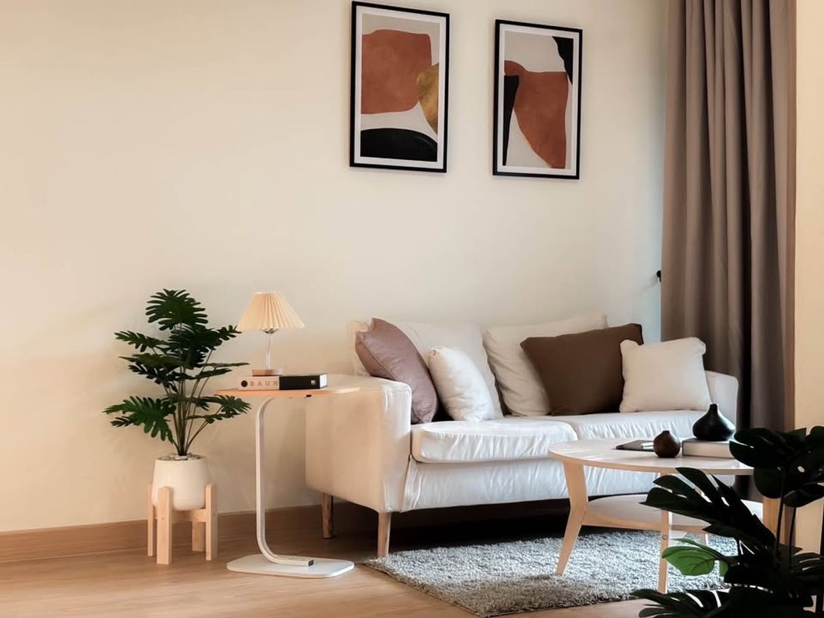 For SaleCondoOnnut, Udomsuk : K-6302 Urgent sale! Eastwood Onnut, beautiful room, newly decorated with
