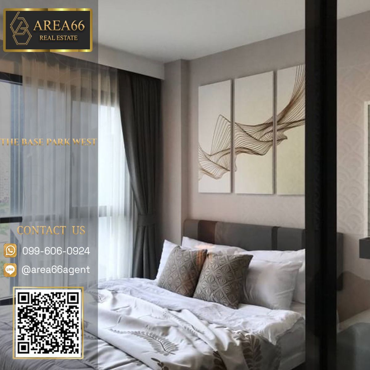 For SaleCondoOnnut, Udomsuk : 🔥 For sale !! The Base Park West Condo