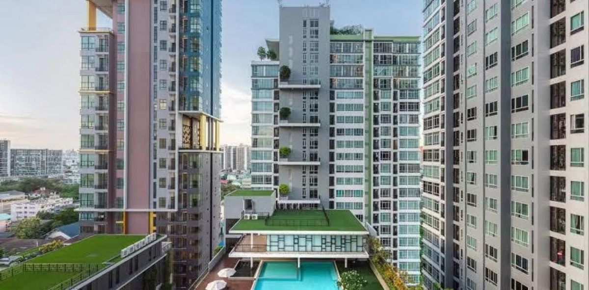 For RentCondoOnnut, Udomsuk : For rent ✨ The Sky Sukhumvit ✨ near BTS Udomsuk, complete with furniture and appliances