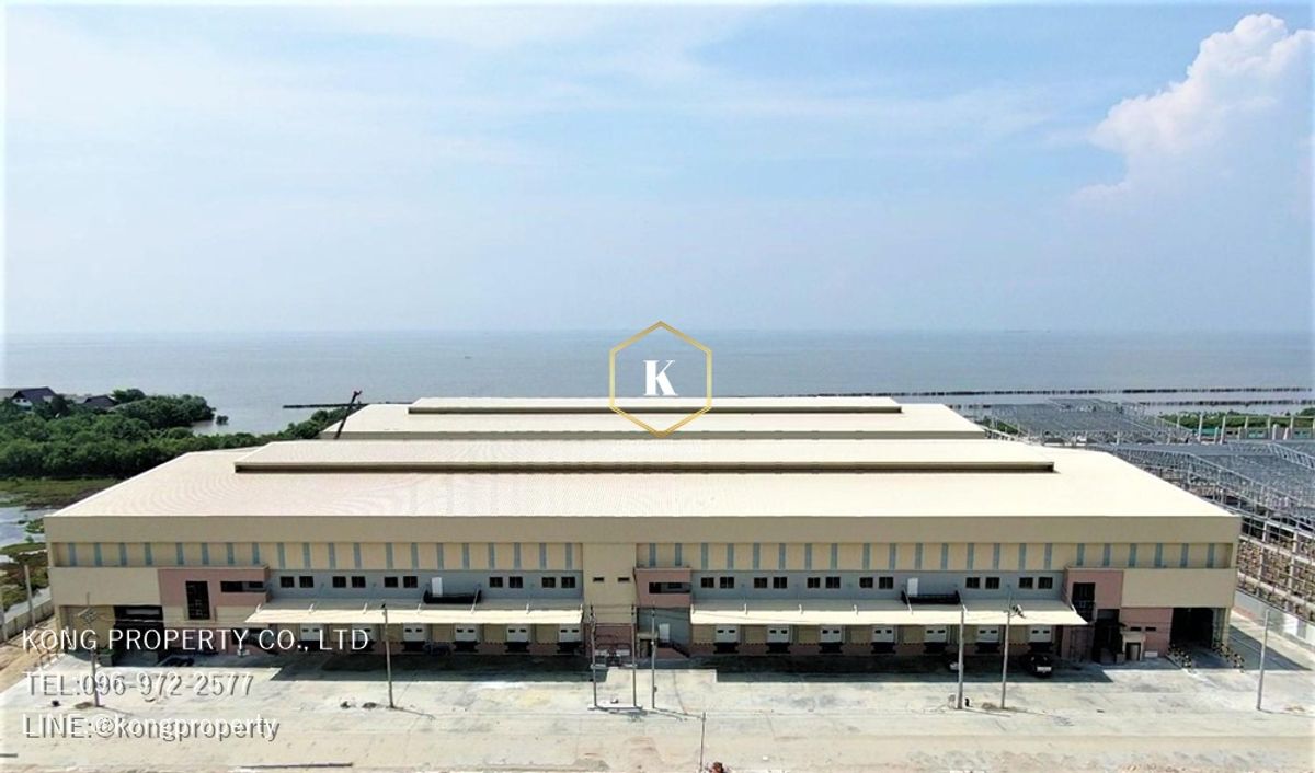โรงงานสมุทรปราการ สำโรง : ให้เช่า ขาย โรงงาน พื้นที่สีม่วง บางปู อ.เมือง สมุทรปราการ พื้นที่ 9,284 ตร.ม.