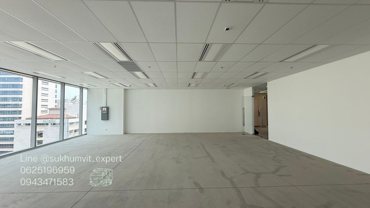 ให้เช่าสำนักงานนานา : (Bts นานา) ให้เช่า ออฟฟิศ โมเดิรน 116 ตรม. ราคา 950 บาท/ตารางเมตร