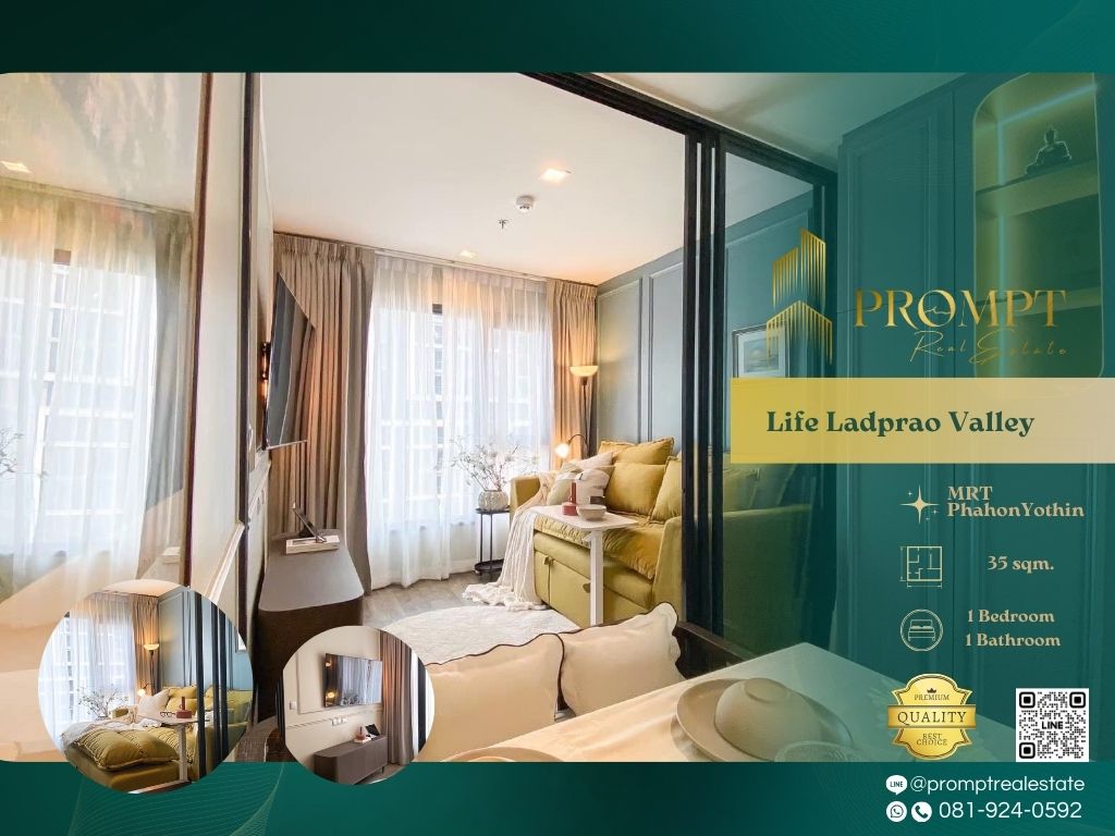 For RentCondoLadprao, Central Ladprao : KL04893 - Life Ladprao Valley :  ไลฟ์ ลาดพร้าว วัลเล่ย์ - MRT PhahonYothin / BTS HaYekLadPrao / CentralLadprao