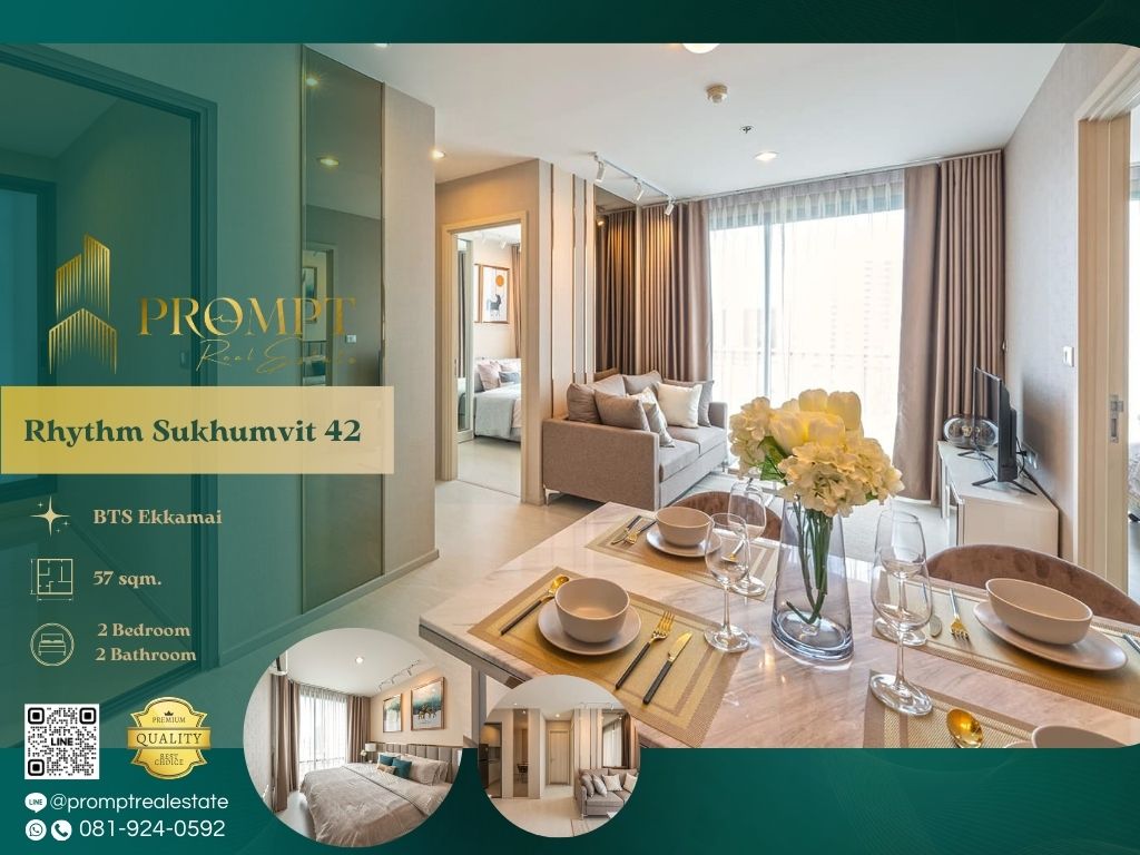 ขายคอนโดสุขุมวิท อโศก ทองหล่อ : QR04029 - Rhythm Sukhumvit 42 :  ริทึ่ม สุขุมวิท 42 - BTS Ekkamai / EkkamaiGateway