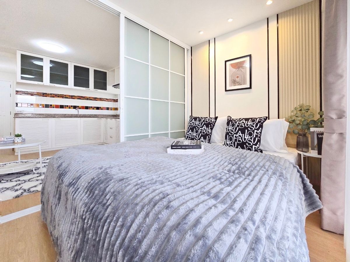 For SaleCondoLadprao101, Happy Land, The Mall Bang Kapi : 🎀 Beautiful! 🤗 Complete ready. & Quot; City Villa Lat Phrao 130 & quot; 🏙 Near MRT🚅