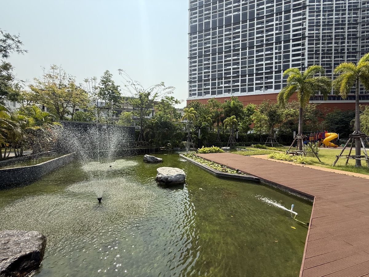 For SaleCondoRama9, Petchburi, RCA : Condo Supalai Vernda Rama 9 💰 Sell with tenants 💰 Studio room, 11th floor, near the Srirat Expressway - MRT Rama 9