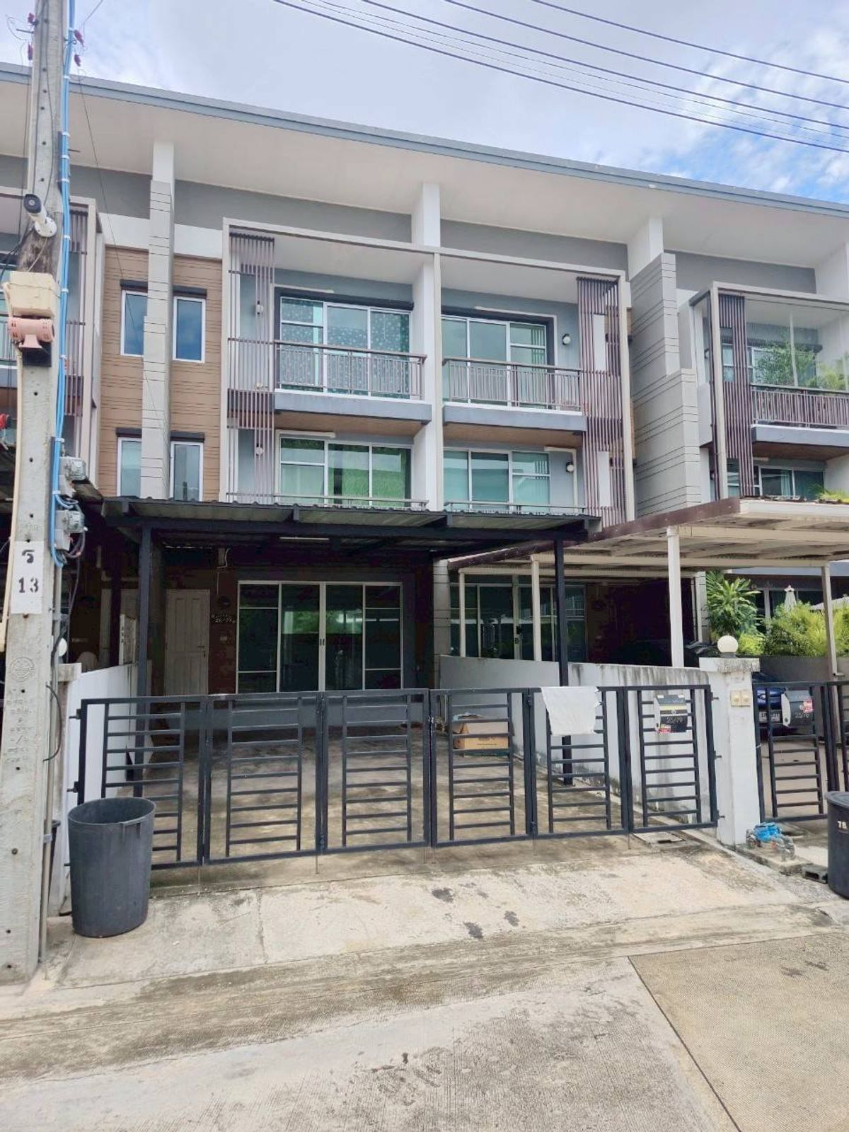 For RentTownhomeRama 2, Bang Khun Thian : 🔥 3-story townhome for rent, Town Avenue Time