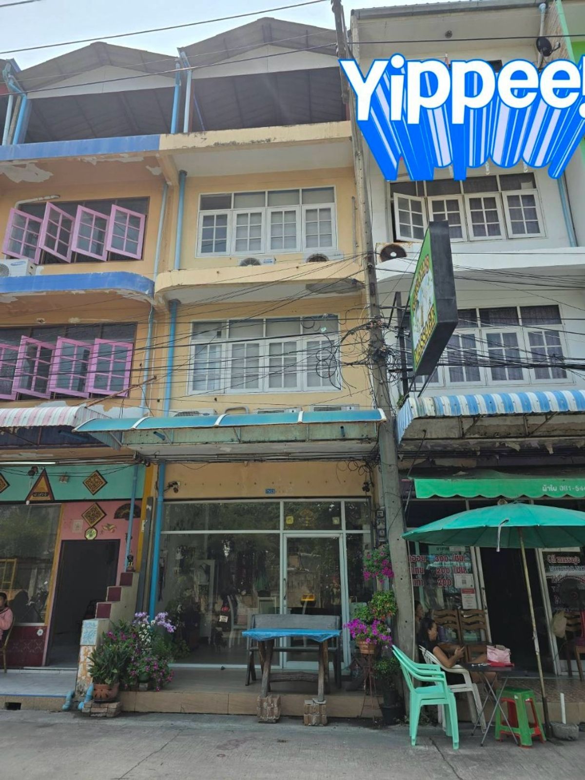 For SaleShop HousePattaya, Bangsaen, Chonburi : 3 -storey commercial building for sale, Dutch Dutch, Jomtien Beach, Soi 6 Pattaya, Bang Lamung District, area 14 Sq. 3 bedrooms, 3 bathrooms, 1 living room, 1 kitchen Jomtien Road Beach Road, Chon Buri Province