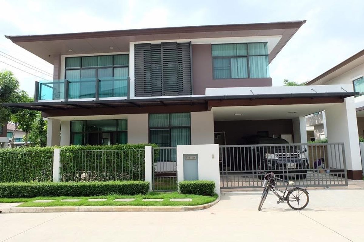 ให้เช่าบ้าน : ให้เช่าบ้านเดี่ยว หมู่บ้านเศรษฐสิริ อ่อนนุช-ศรีนครินทร์ ติด ARL ทับช้าง (N.1631)