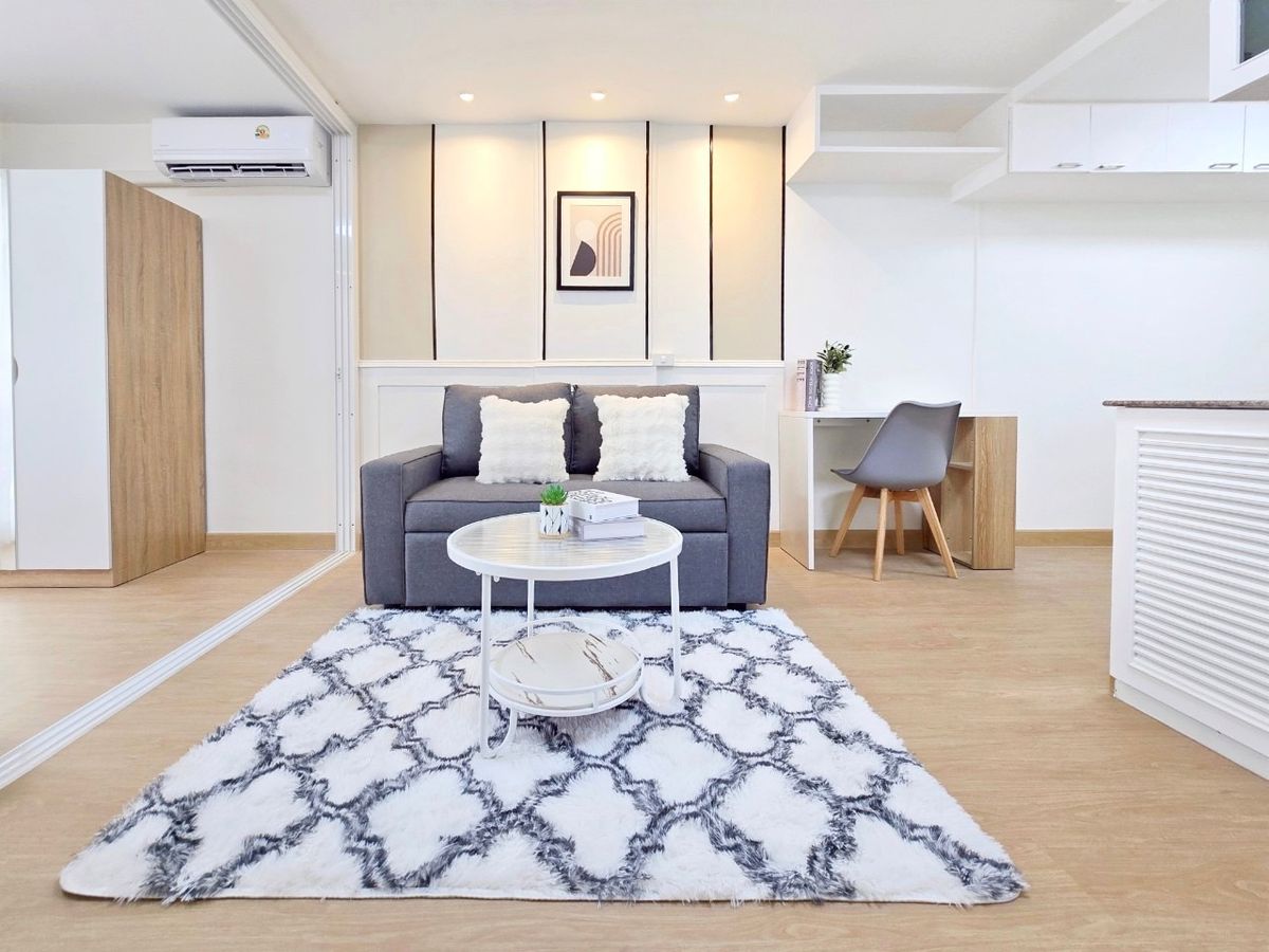 For SaleCondoLadprao101, Happy Land, The Mall Bang Kapi : 🎀 Beautiful! 🤗 Complete ready. & Quot; City Villa Lat Phrao 130 & quot; 🏙 Near MRT🚅